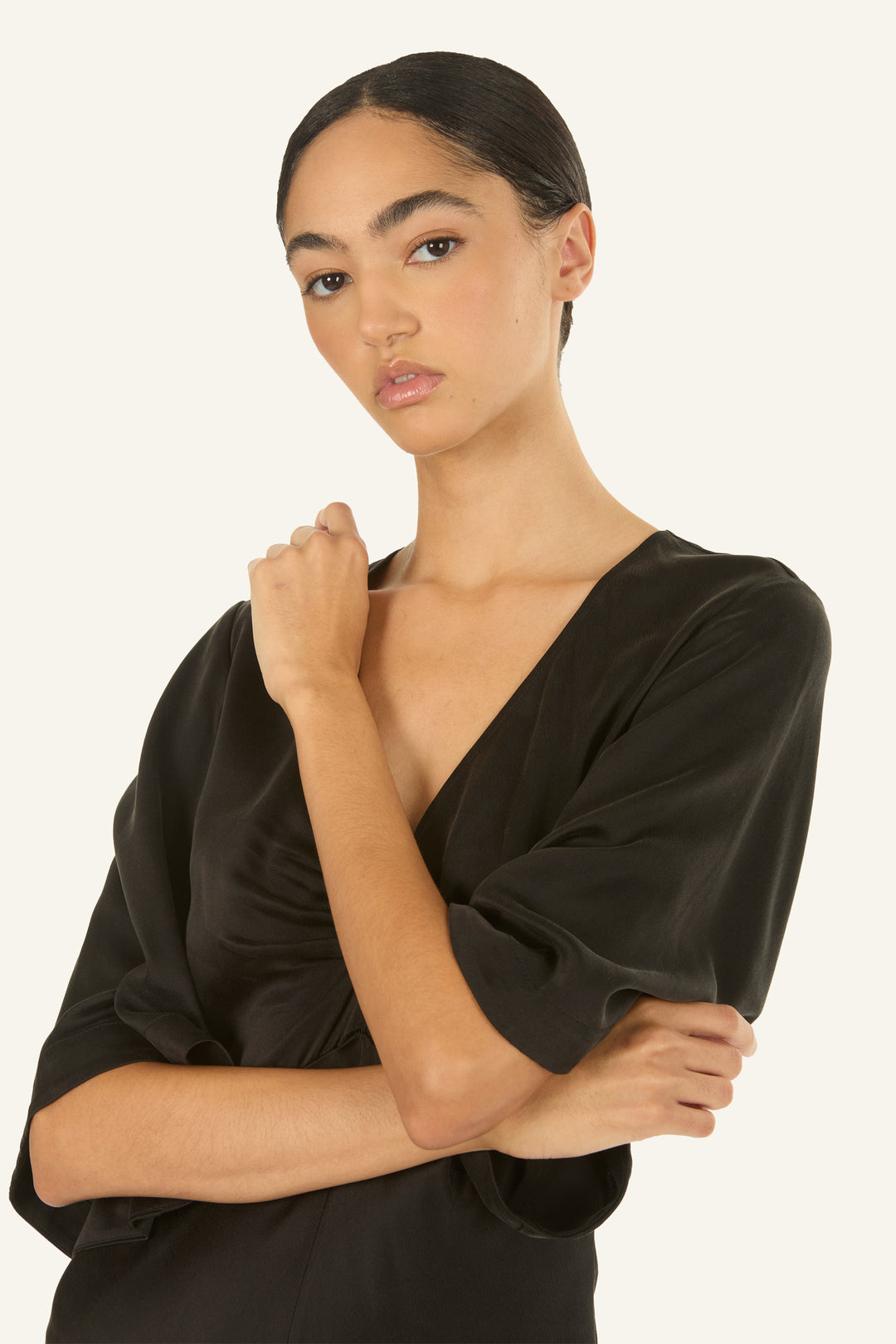 Tatianna Dress - 100% Organic Sand-Washed Silk