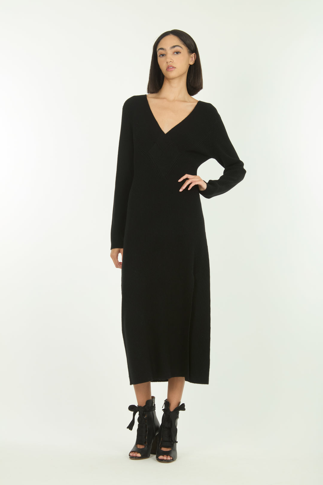 Taylor Dress - Cashmere / Wool