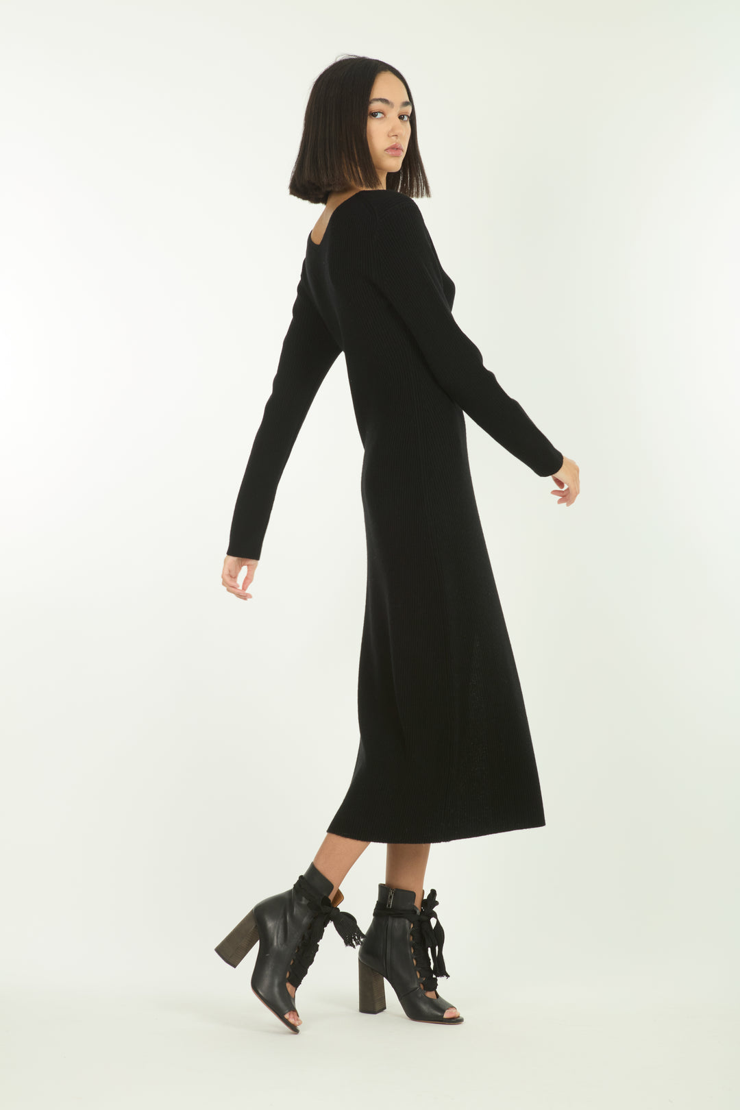 Taylor Dress - Cashmere / Wool