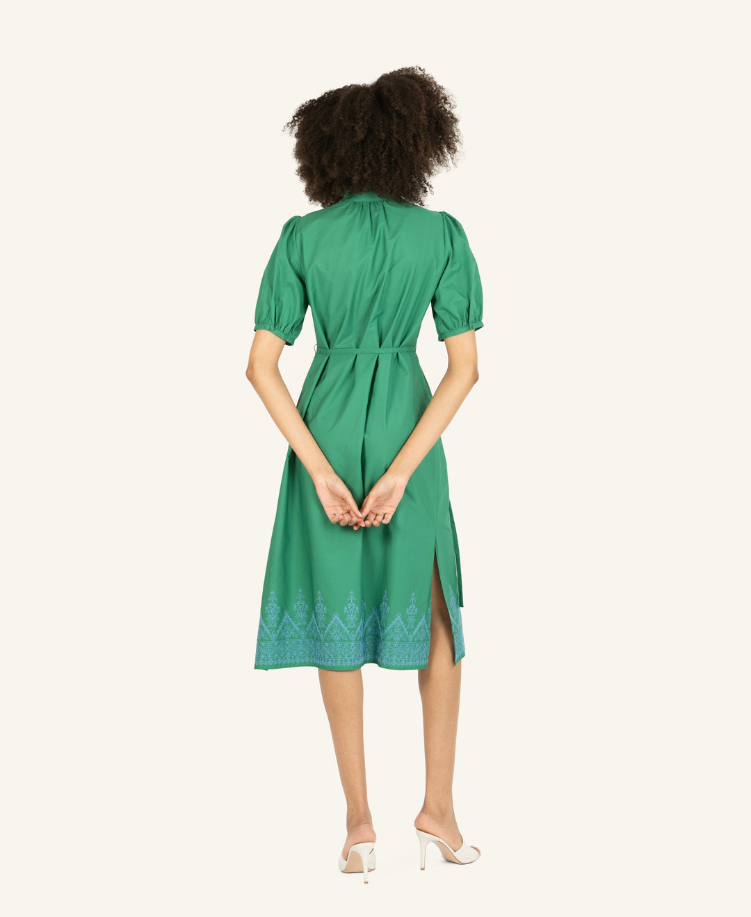 Valerie Dress - Pine Green