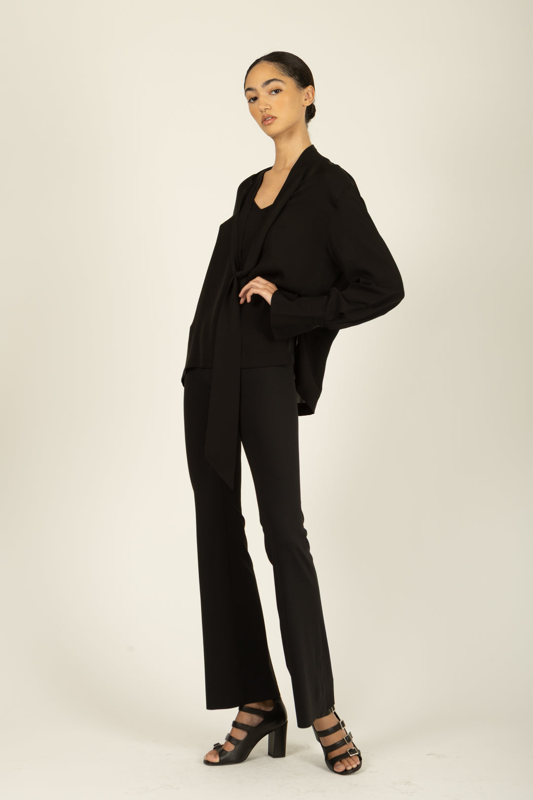 Vienna Blouse - 100% Silk Double Georgette