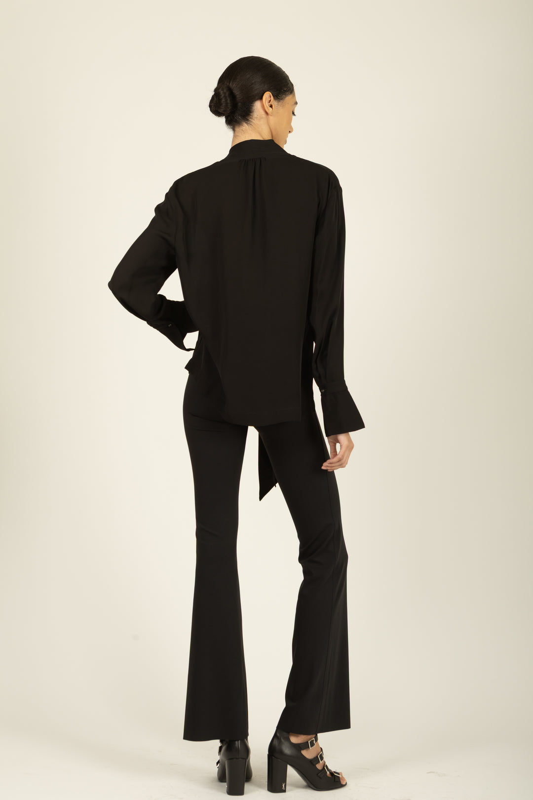 Vienna Blouse - 100% Silk Double Georgette