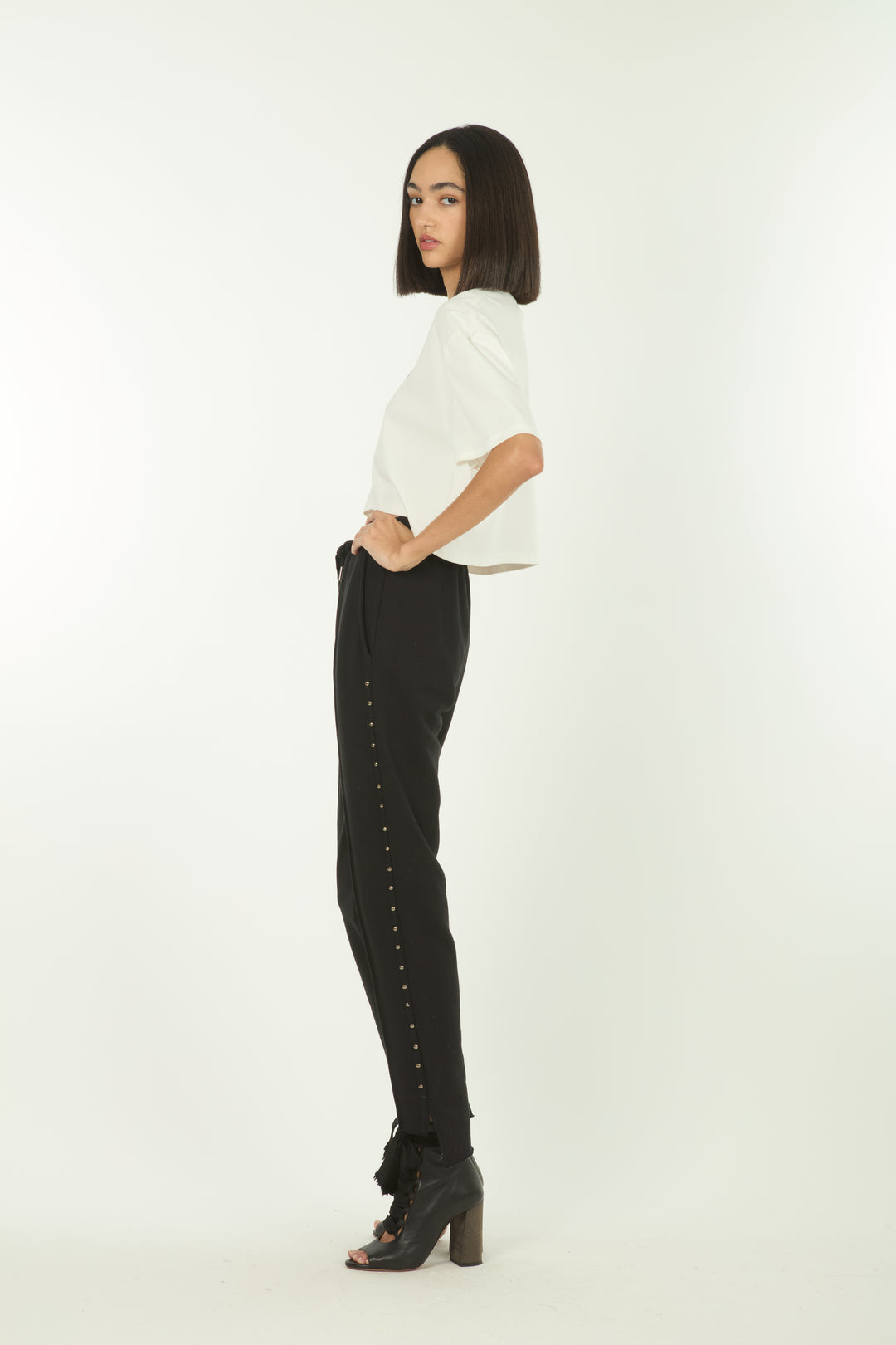 Sadye Sweatpants with Studs - 100% Organic Cotton