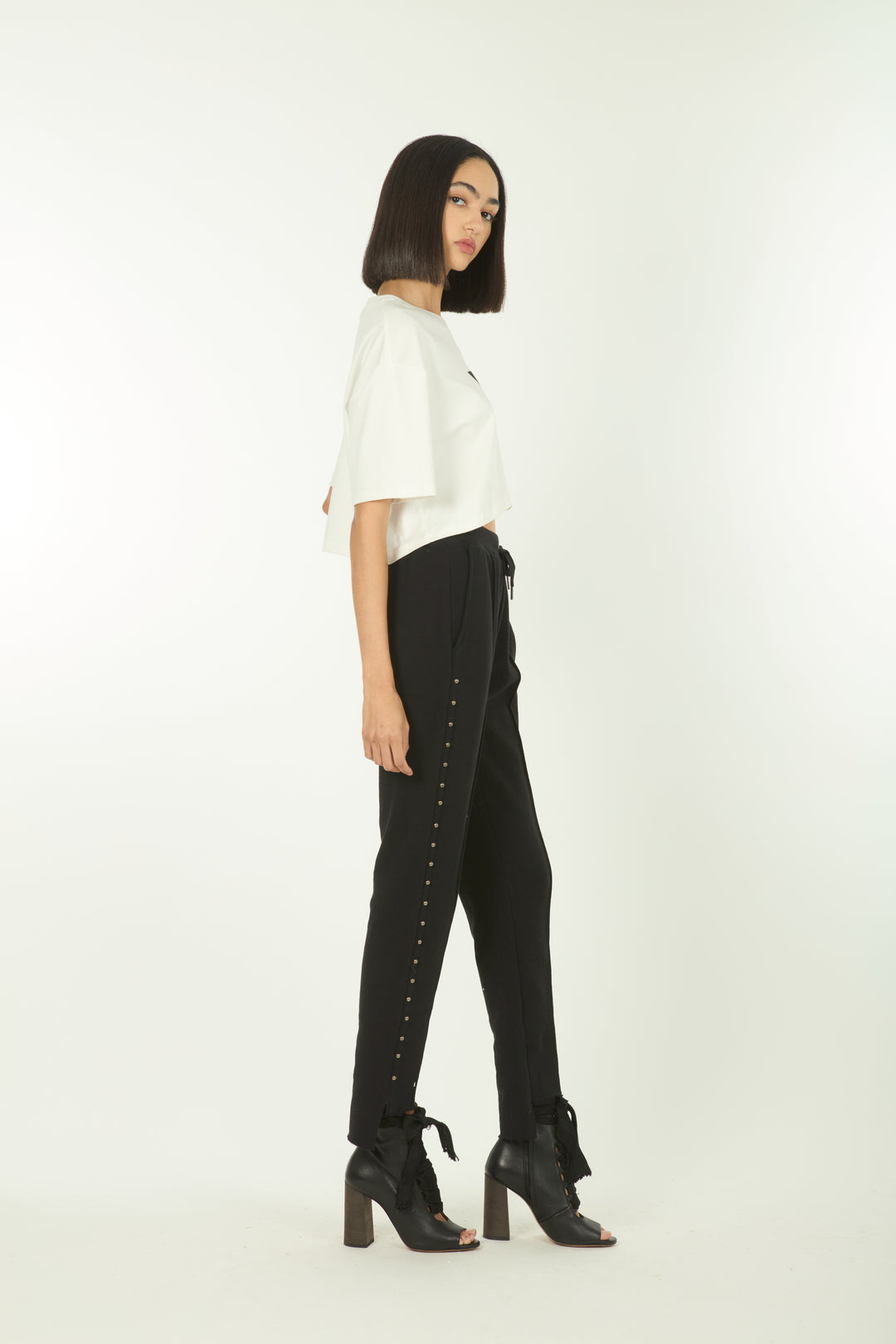 Sadye Sweatpants with Studs - 100% Organic Cotton