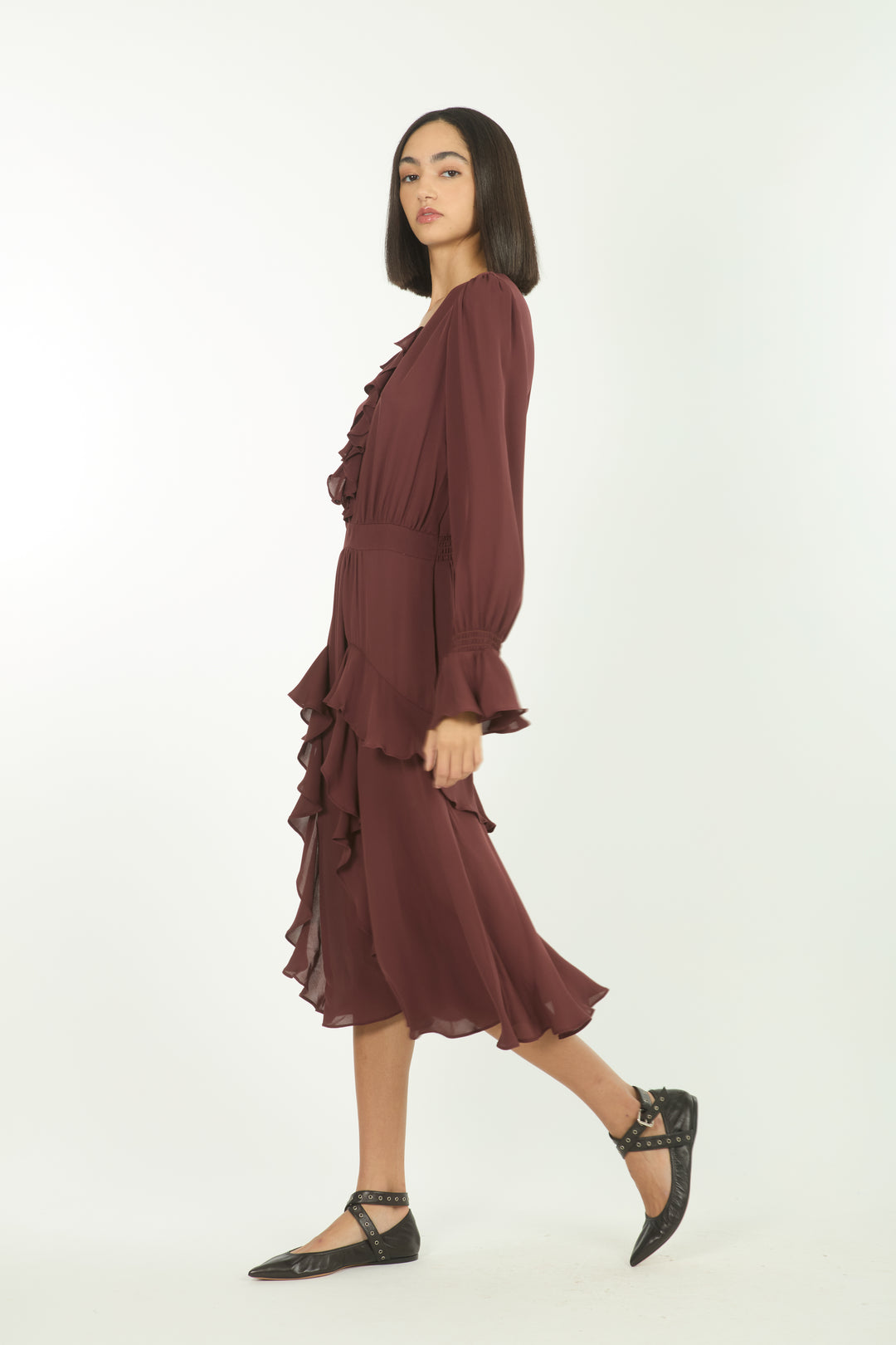 Warby Dress - Silk Double Georgette