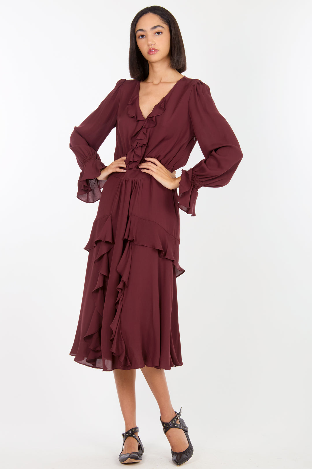 Warby Dress - Silk Double Georgette