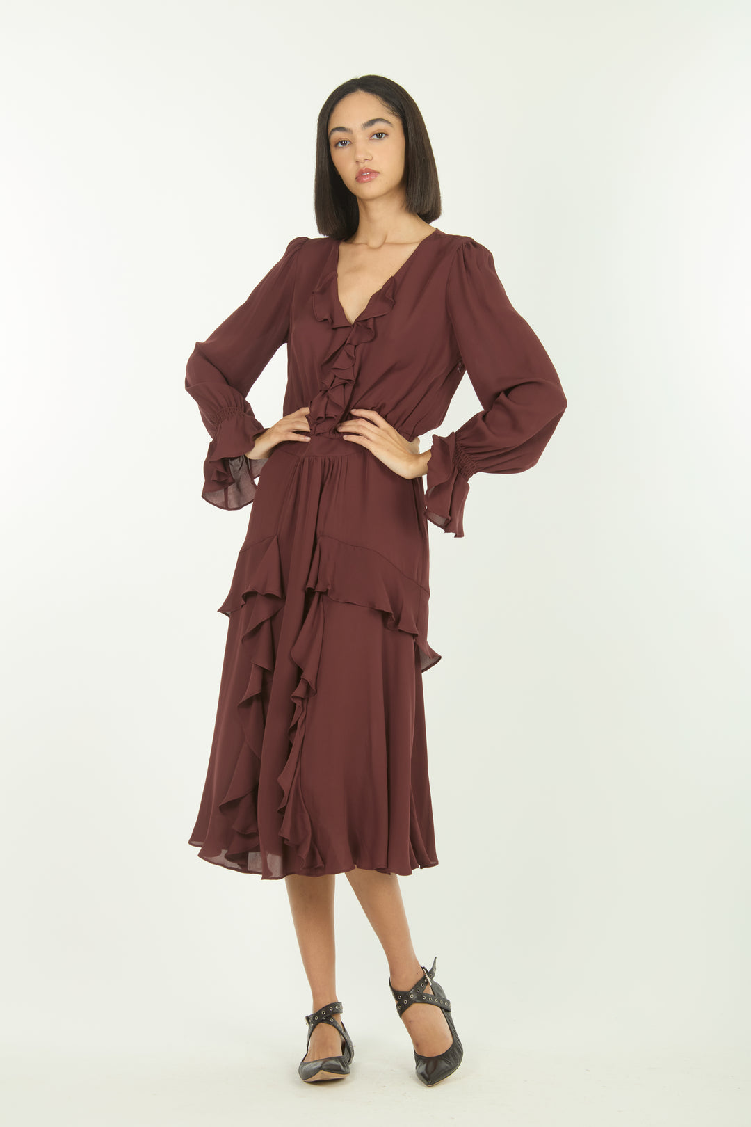 Warby Dress - Silk Double Georgette