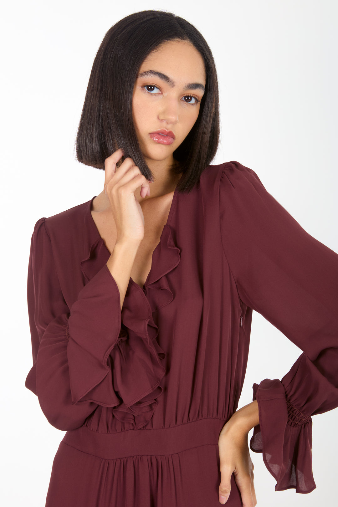 Warby Dress - Silk Double Georgette