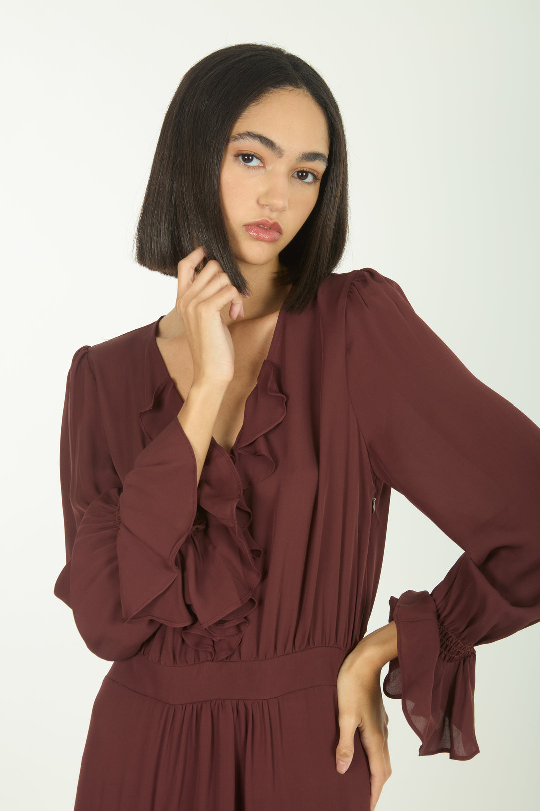 Warby Dress - Silk Double Georgette