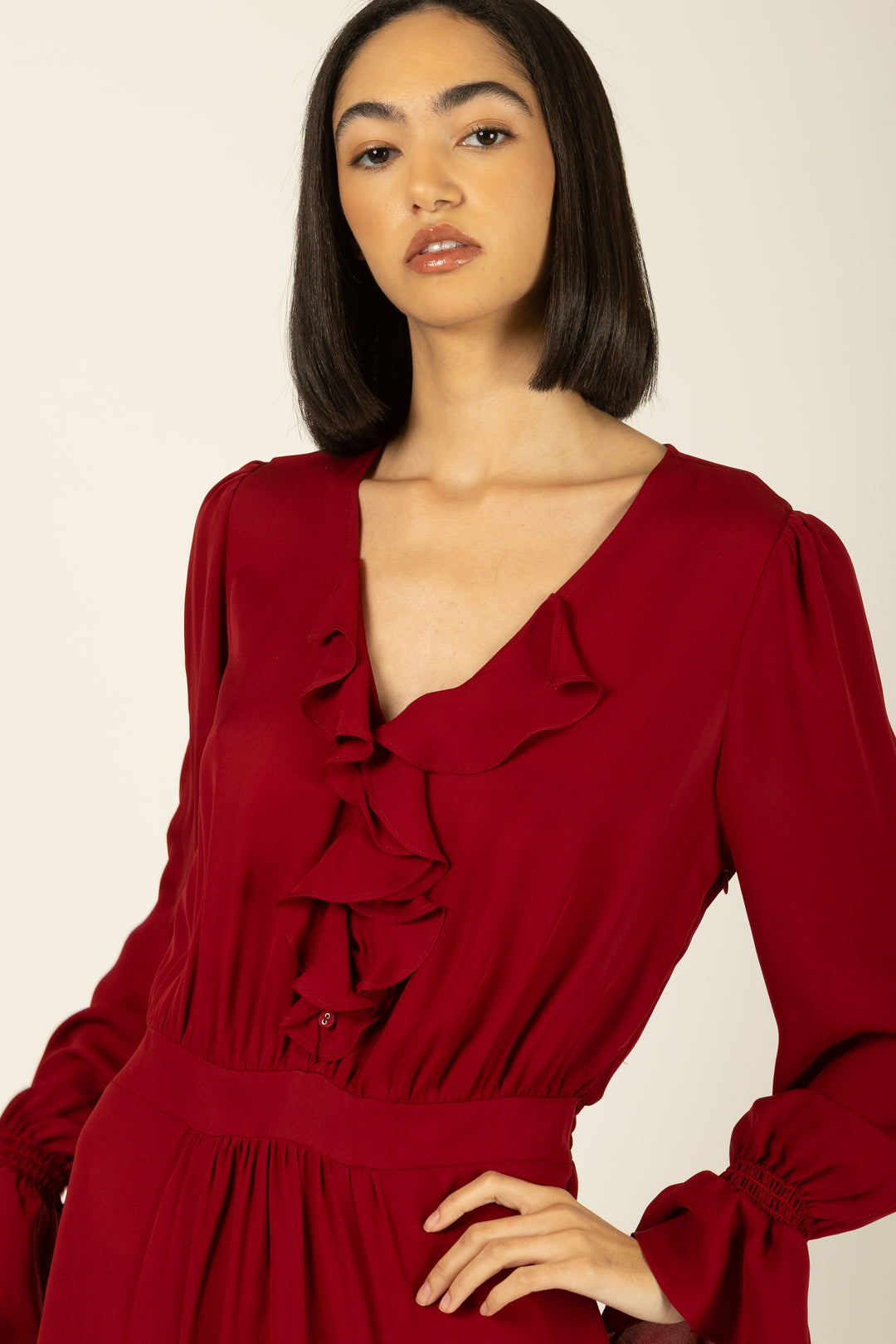 Warby Dress - Silk Double Georgette