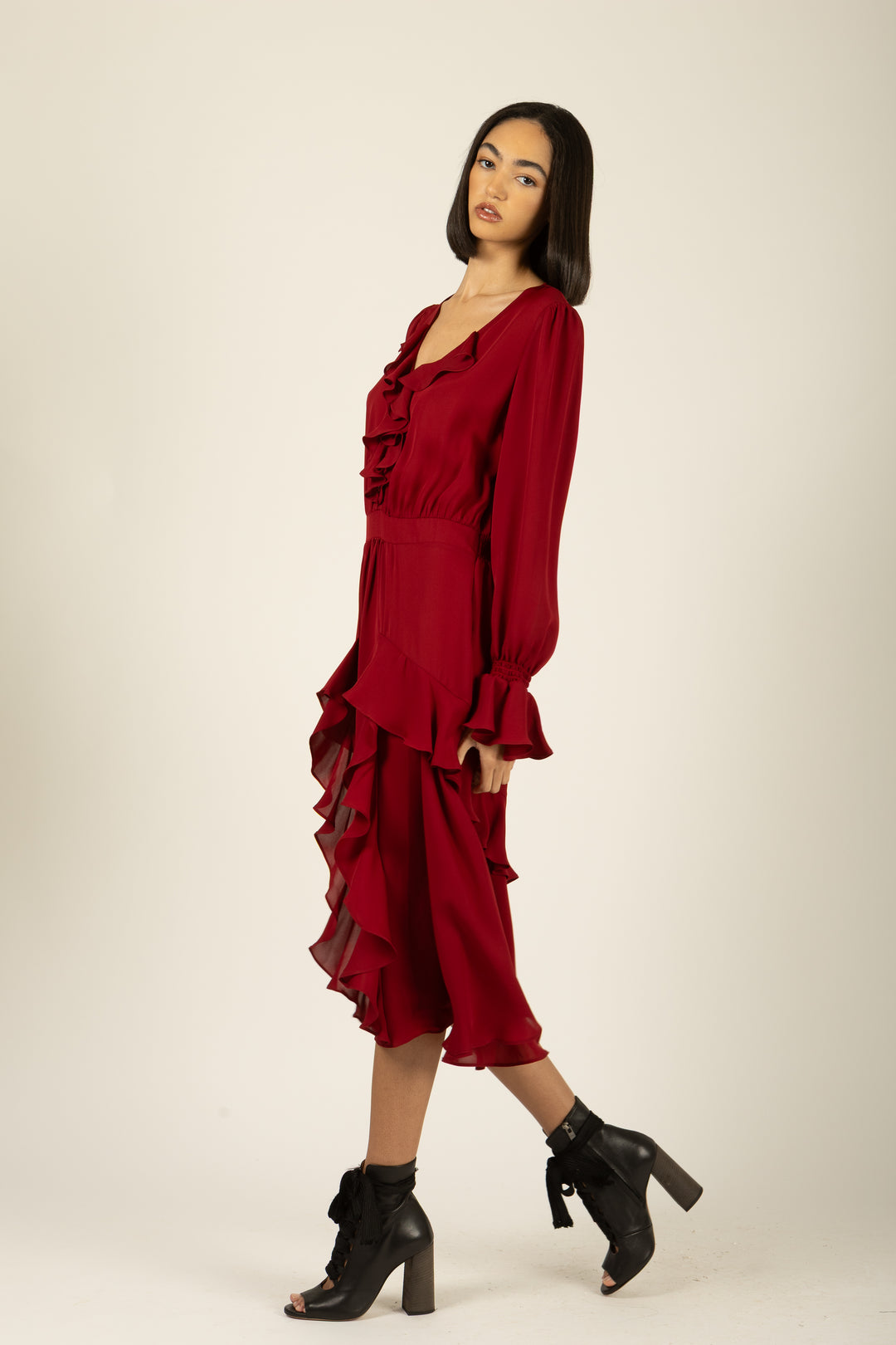 Warby Dress - Silk Double Georgette