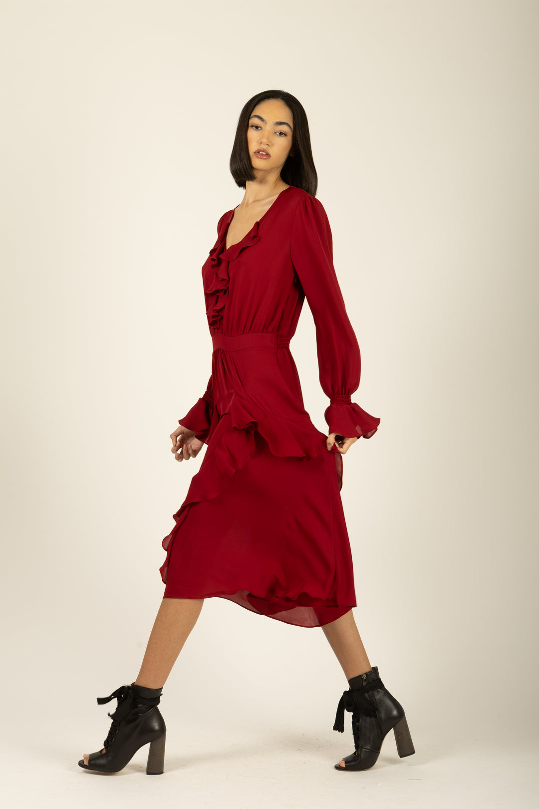 Warby Dress - Silk Double Georgette