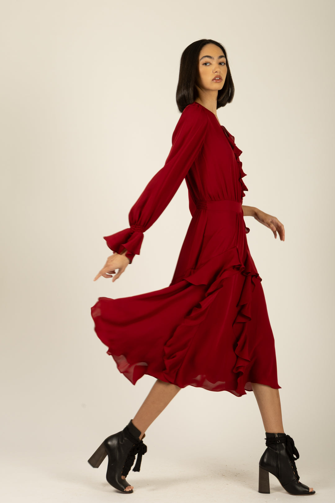 Warby Dress - Silk Double Georgette