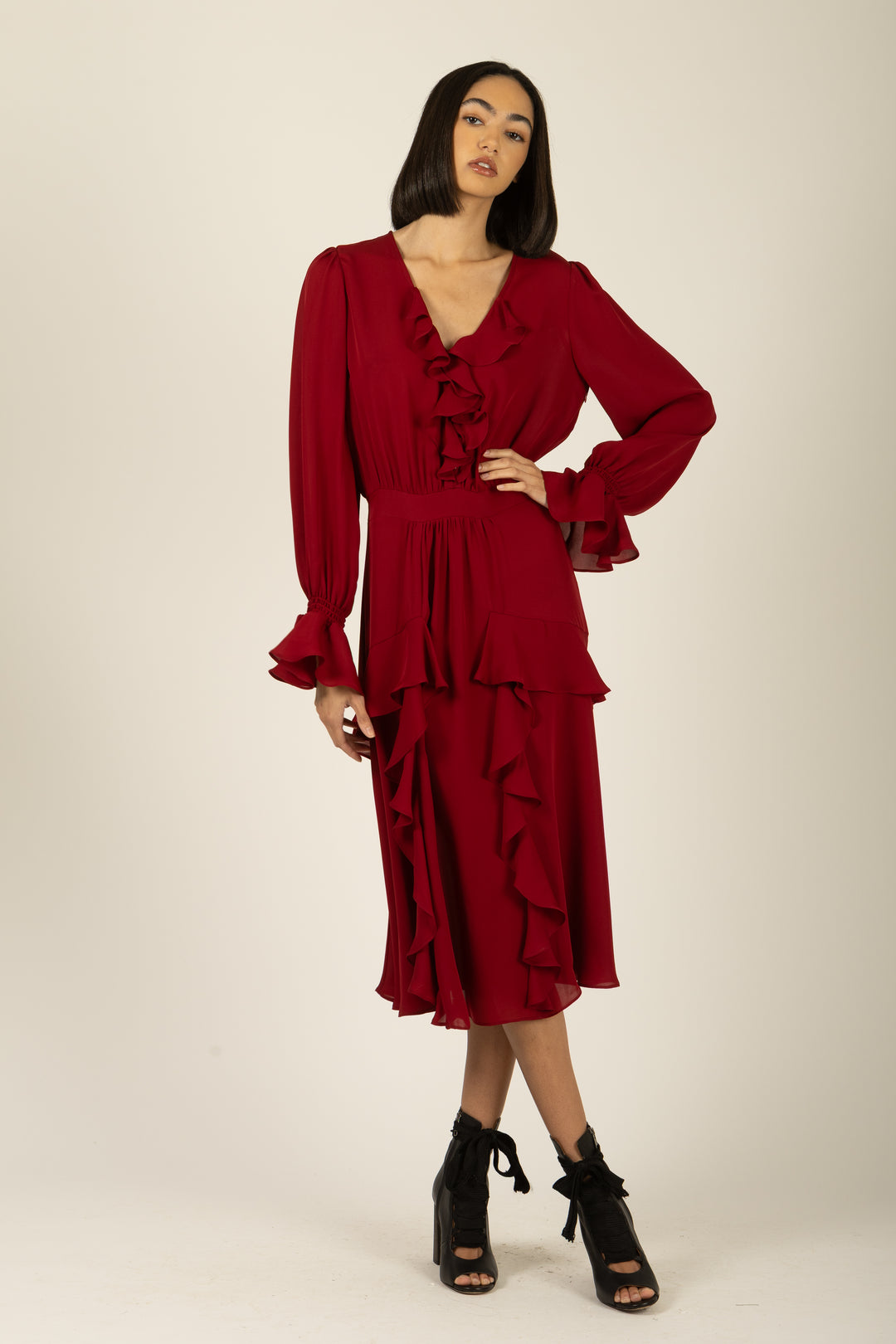 Warby Dress - Silk Double Georgette