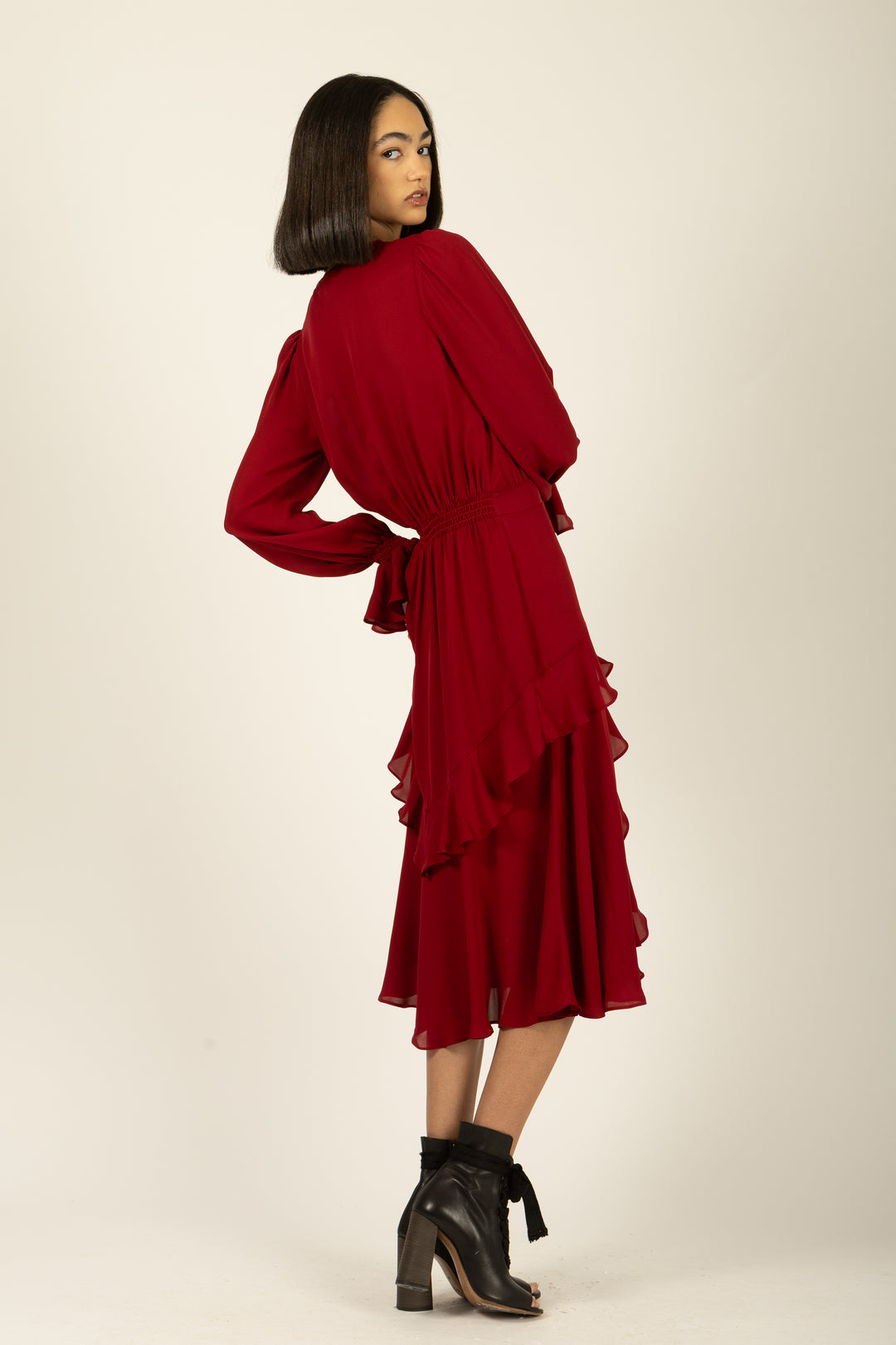 Warby Dress - Silk Double Georgette