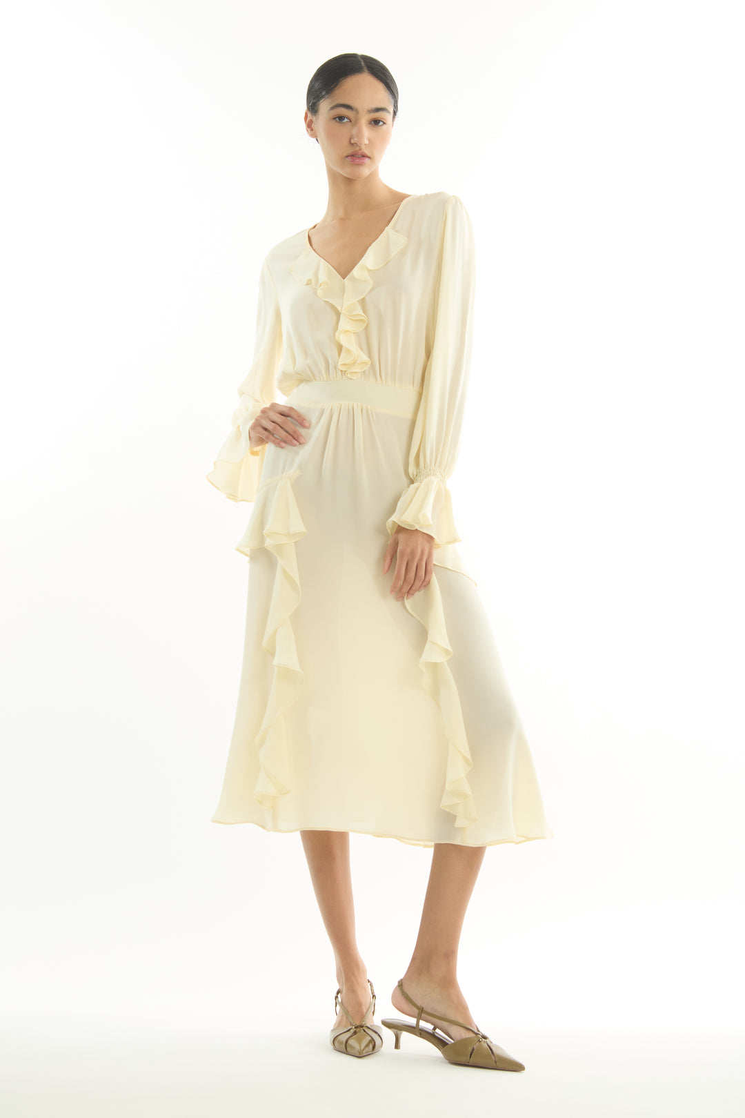 Warby Dress - Silk Double Georgette