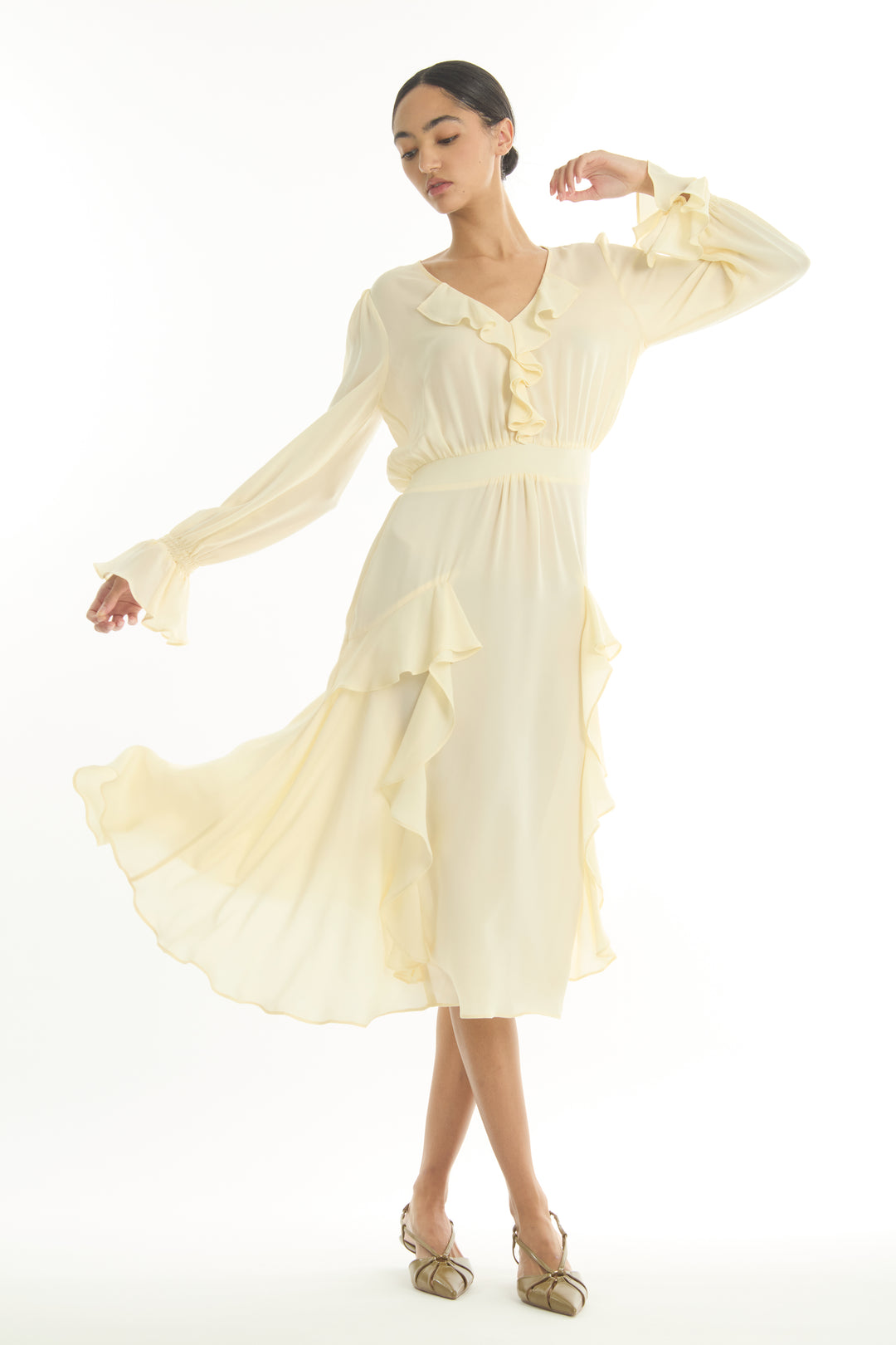 Warby Dress - Silk Double Georgette