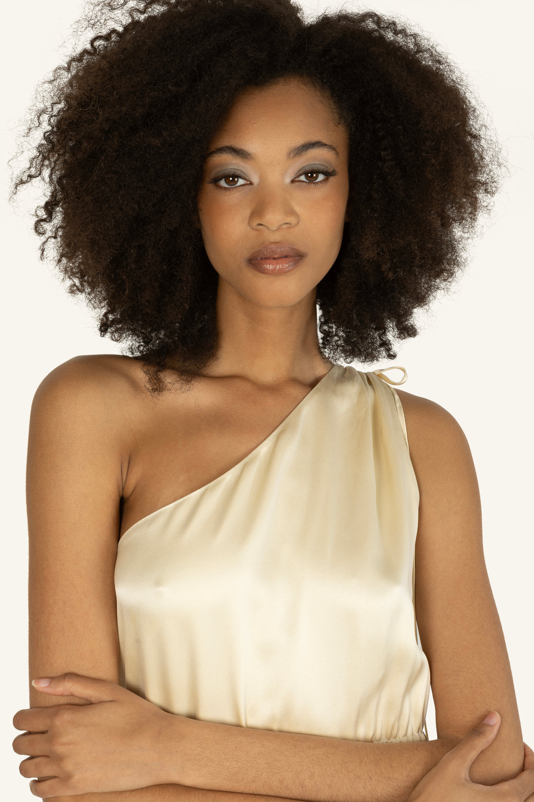 Amina Belted Dress - 100% Sand-Washed Silk